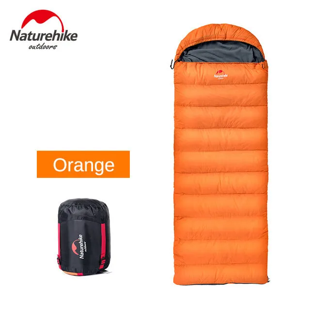 1-2 Person Eiderdown Envelope Sleeping Bag Winter Outdoor Folding Waterproof Moisture Proof Pad Hiking Camping Tent Cushion Mat