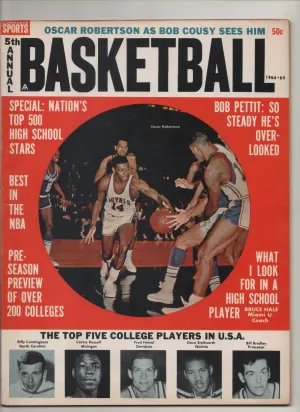 [1 of 1] 1964-65 Complete Sports 5th Annual Basketball "Nation's Top 500 High School Stars"
