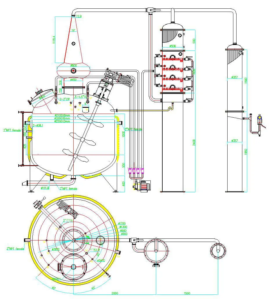 1000 Gallon Pro Series Ultra Pro Whiskey Still
