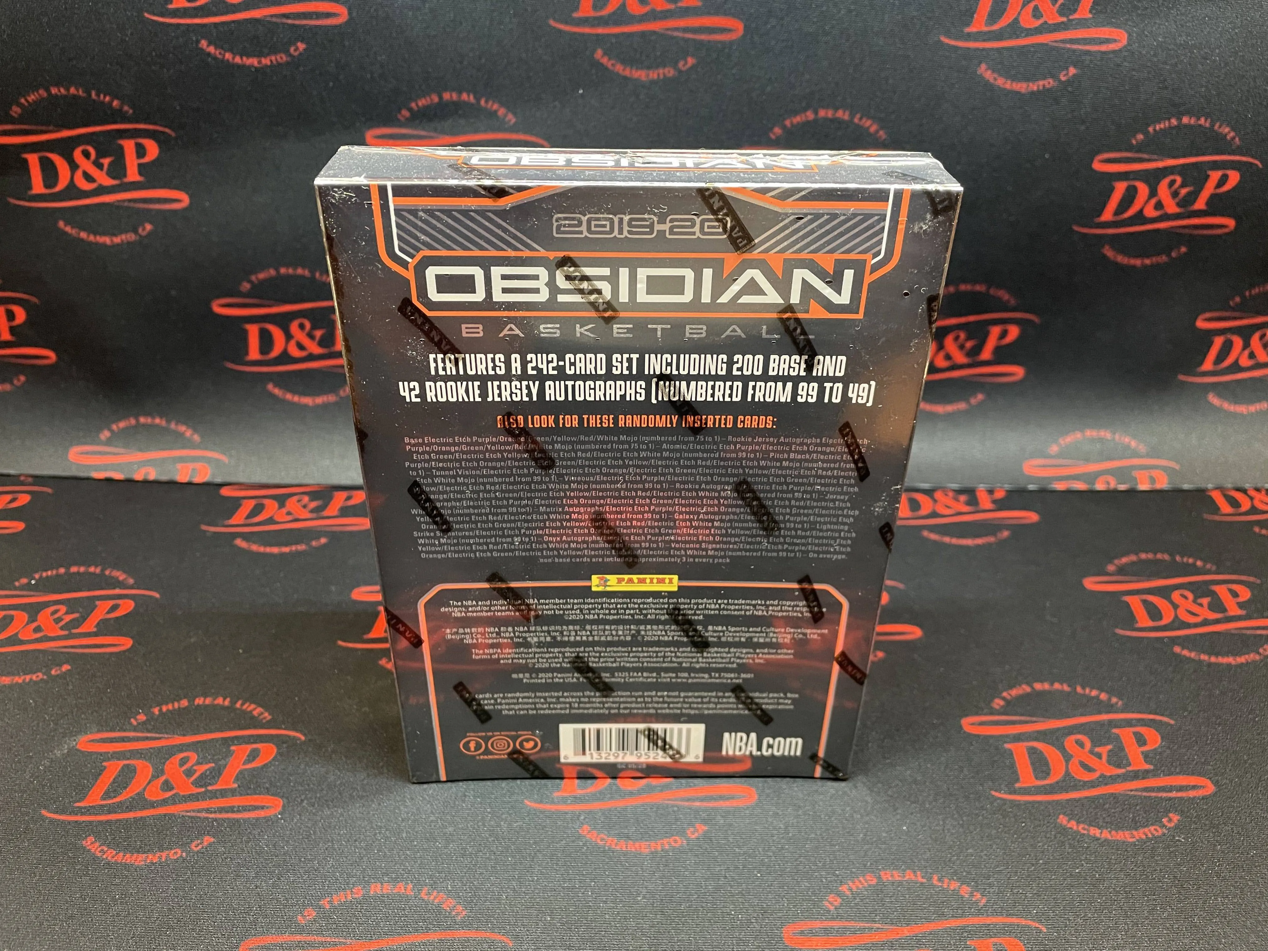 2019/20 Panini Obsidian Basketball Hobby Box