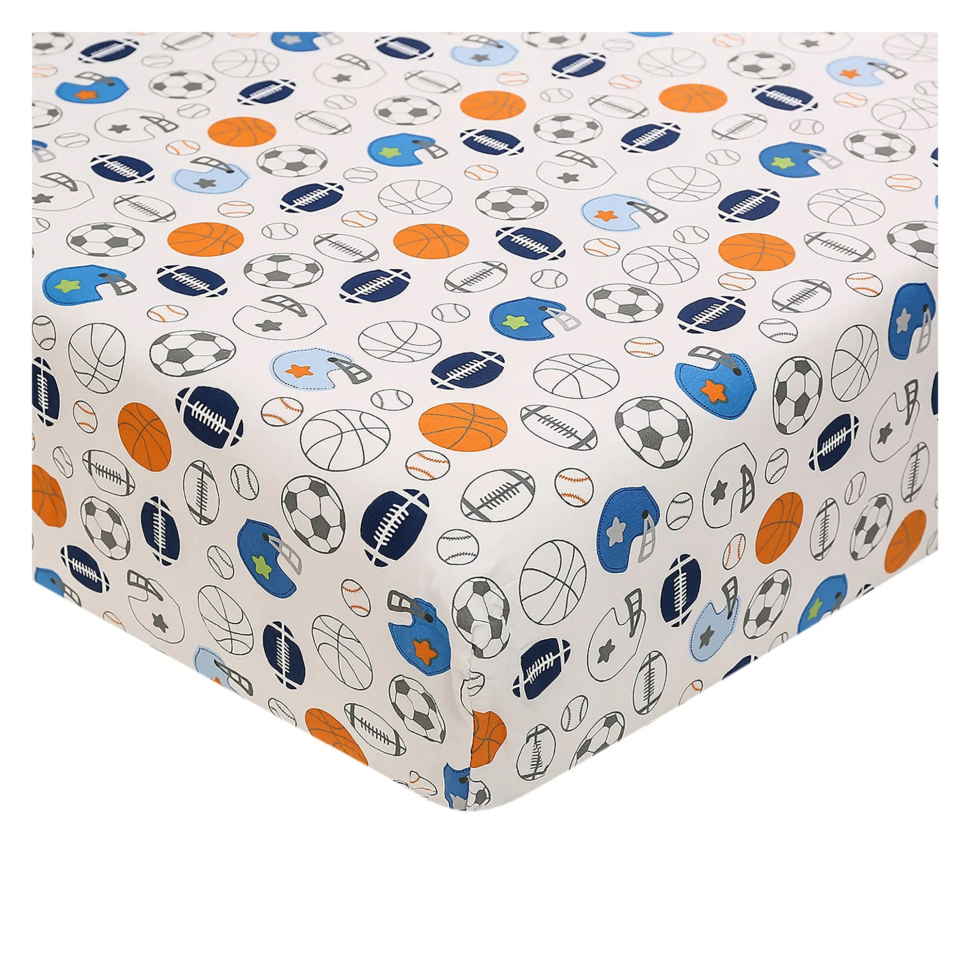 5-Piece sports themed bedding set boobeyeh