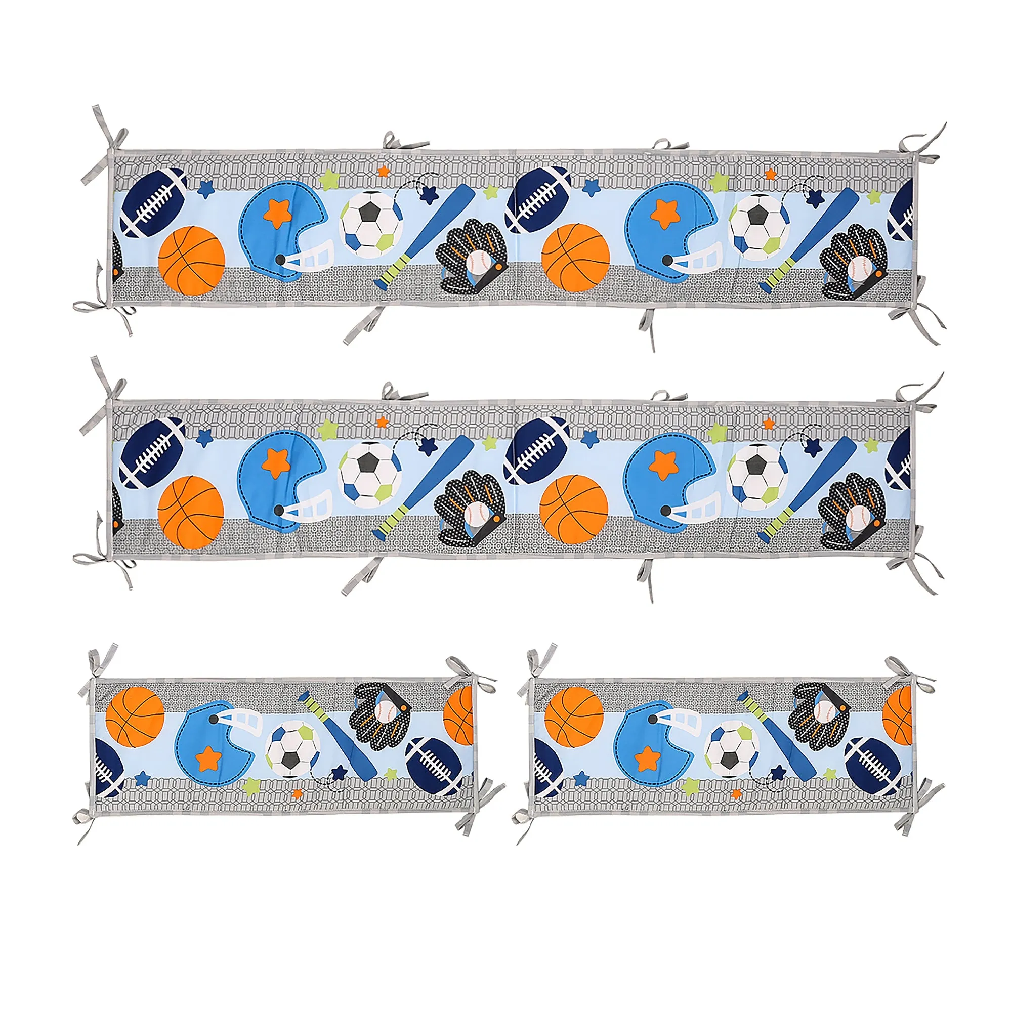 5-Piece sports themed bedding set boobeyeh