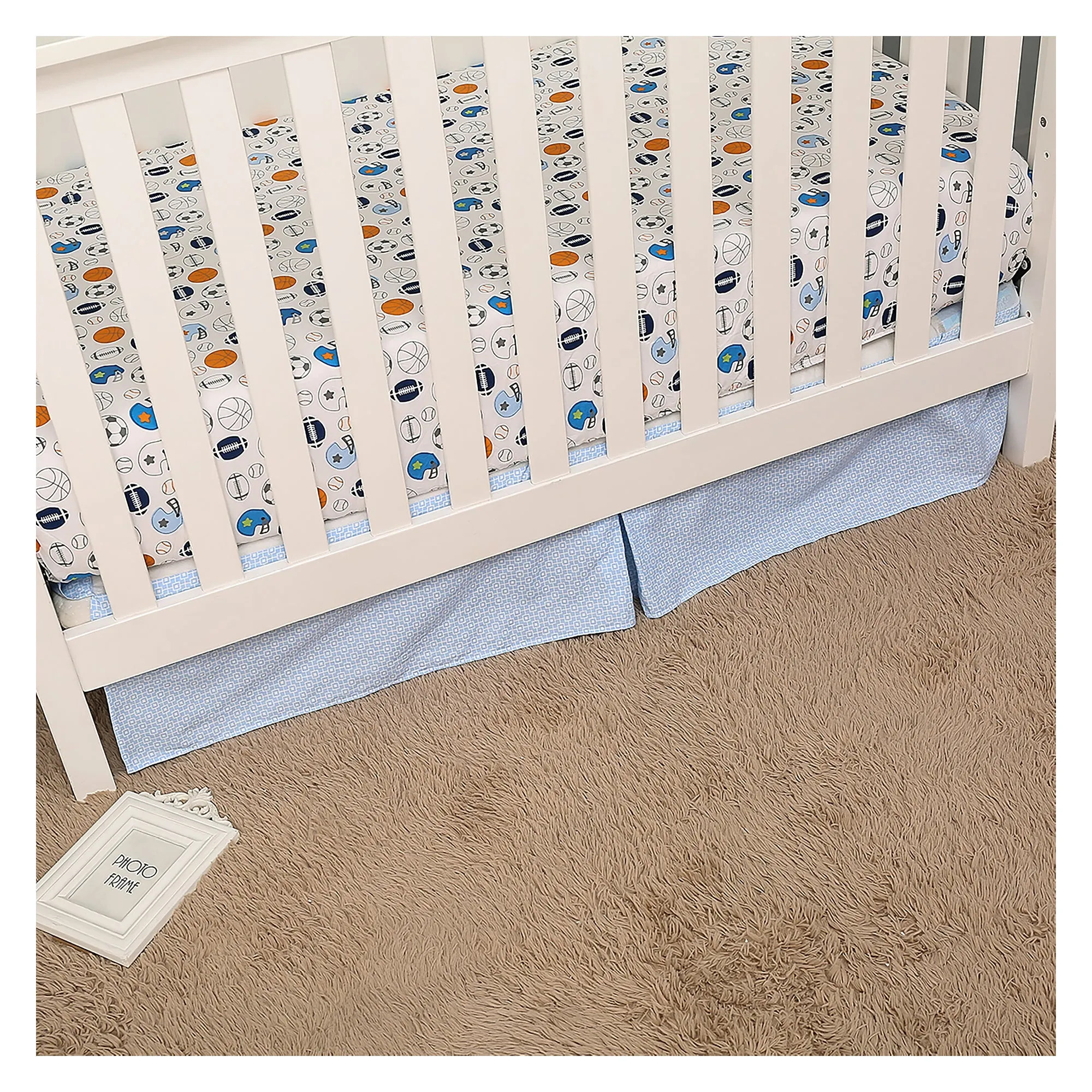 5-Piece sports themed bedding set boobeyeh
