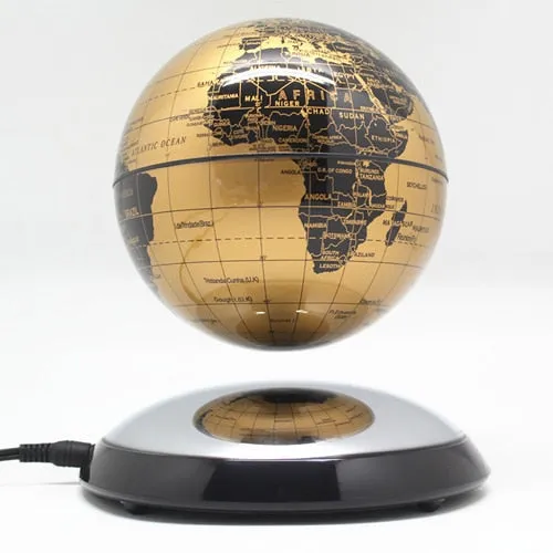 6 Inch Creative Magnetic Levitation Floating Globe World Map the Best Desktop Decor Christmas Company anniversary gift