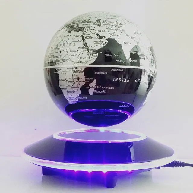 6 Inch Creative Magnetic Levitation Floating Globe World Map the Best Desktop Decor Christmas Company anniversary gift