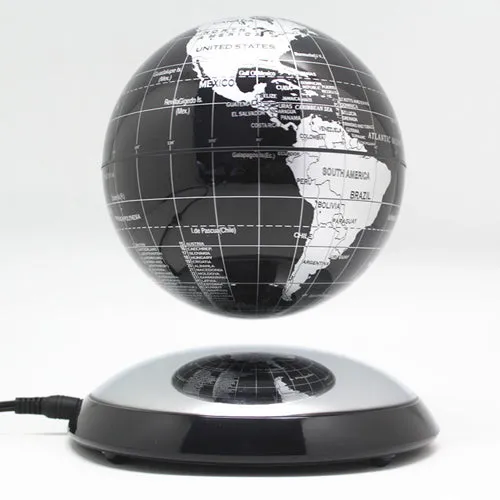 6 Inch Creative Magnetic Levitation Floating Globe World Map the Best Desktop Decor Christmas Company anniversary gift