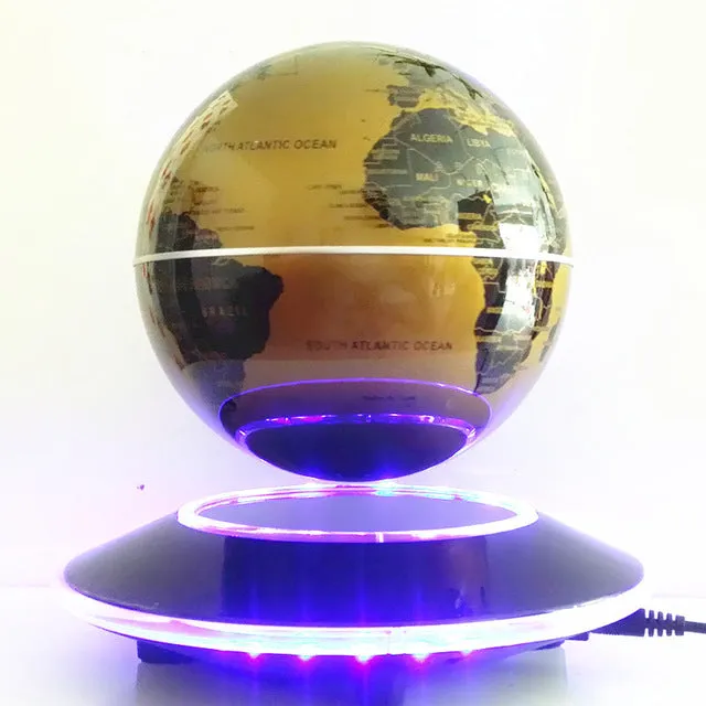 6 Inch Creative Magnetic Levitation Floating Globe World Map the Best Desktop Decor Christmas Company anniversary gift