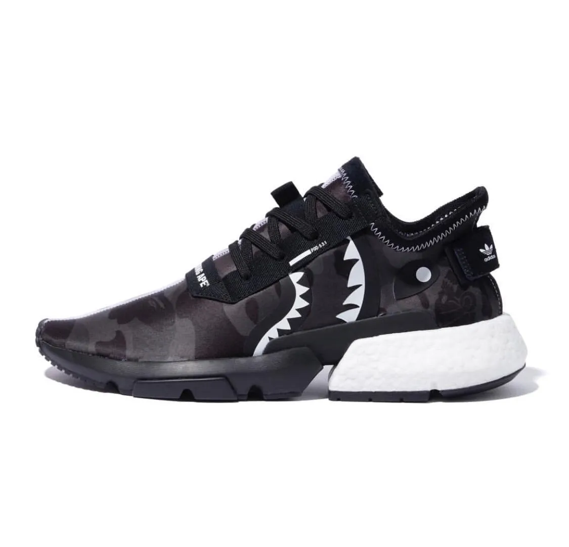 [9] NEW! A Bathing Ape Bape x Neighborhood x Adidas POD 3.1