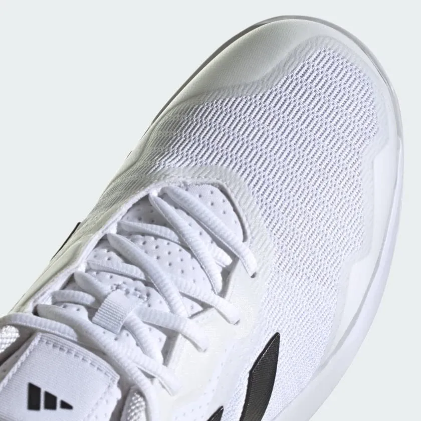 adidas Court Jam Control Footwear White/Core Black/Matte Silver 10 D (M)