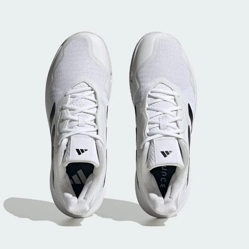 adidas Court Jam Control Footwear White/Core Black/Matte Silver 10 D (M)