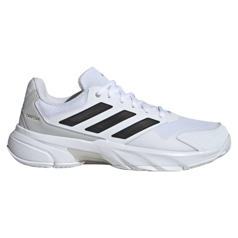 adidas CourtJam Control 3 Men's Tennis Shoe (White)