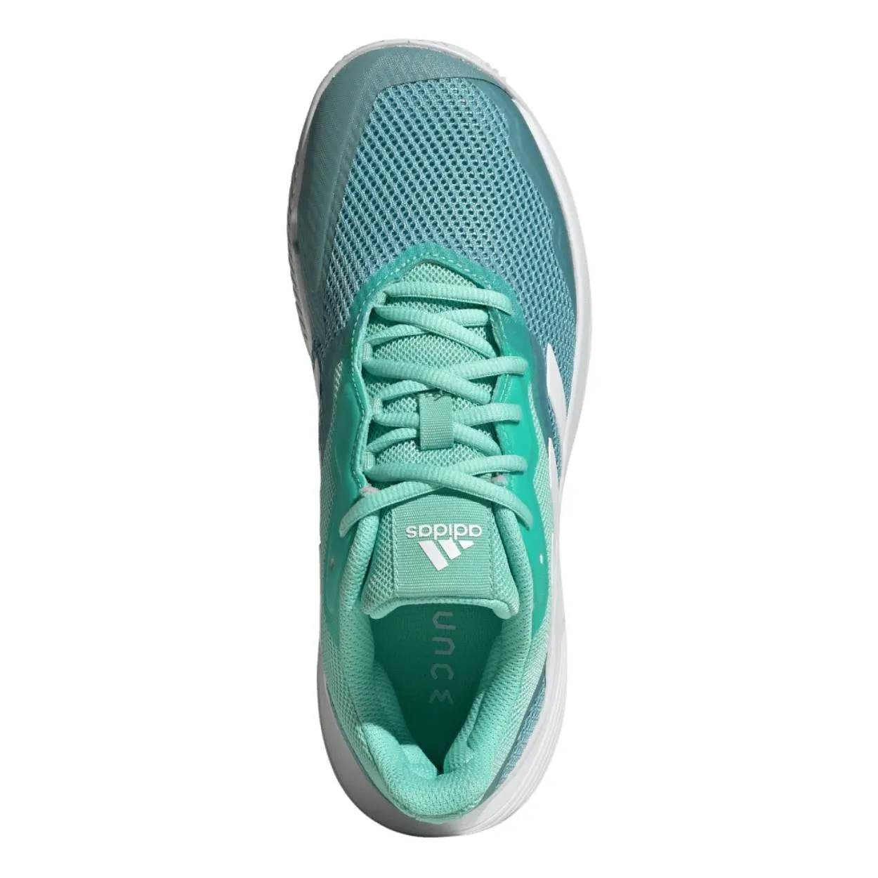 adidas CourtJam Control Women's Tennis Shoe (Easy Green/Cloud White)