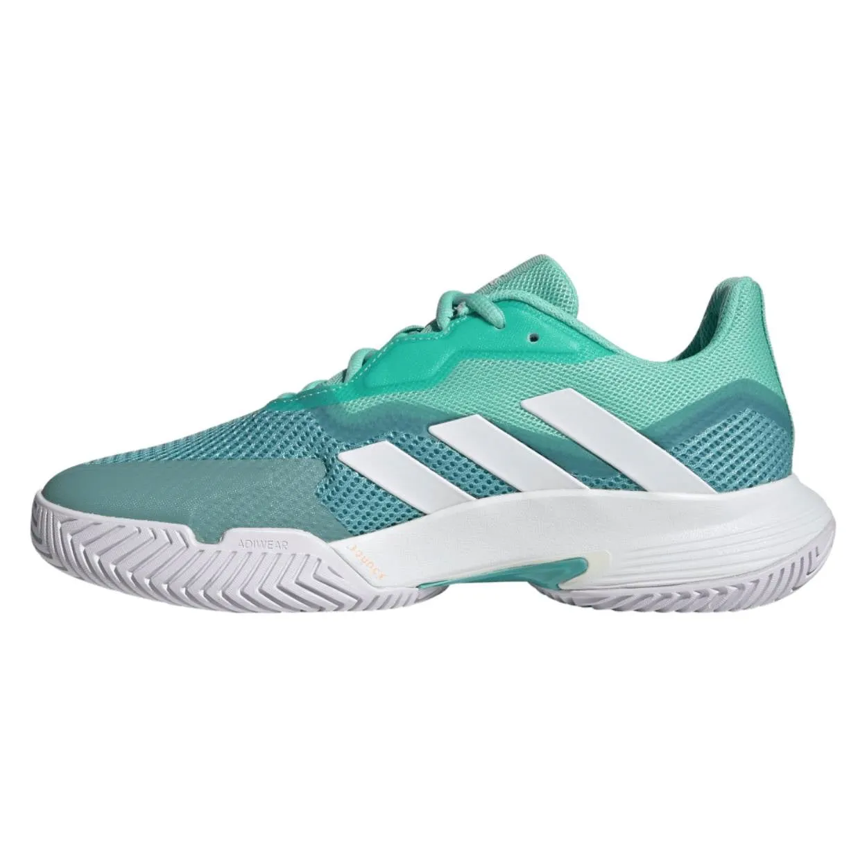 adidas CourtJam Control Women's Tennis Shoe (Easy Green/Cloud White)