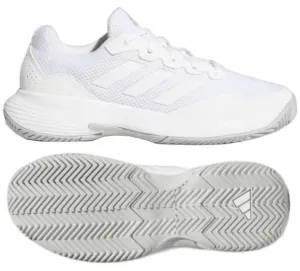 adidas GameCourt 2 Womens Tennis Shoes - White