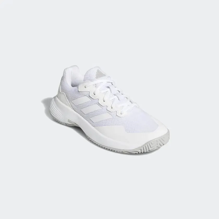 adidas GameCourt 2 Womens Tennis Shoes - White