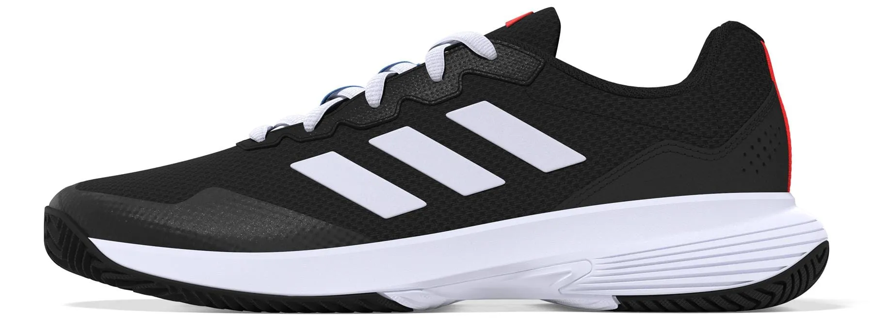 adidas GameCourt 2.0 Mens Tennis Shoes - Black