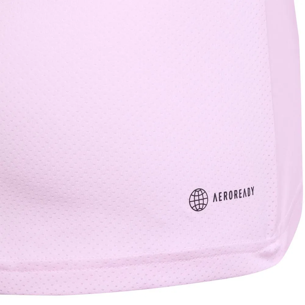adidas Girls Club Tank - Clear Pink
