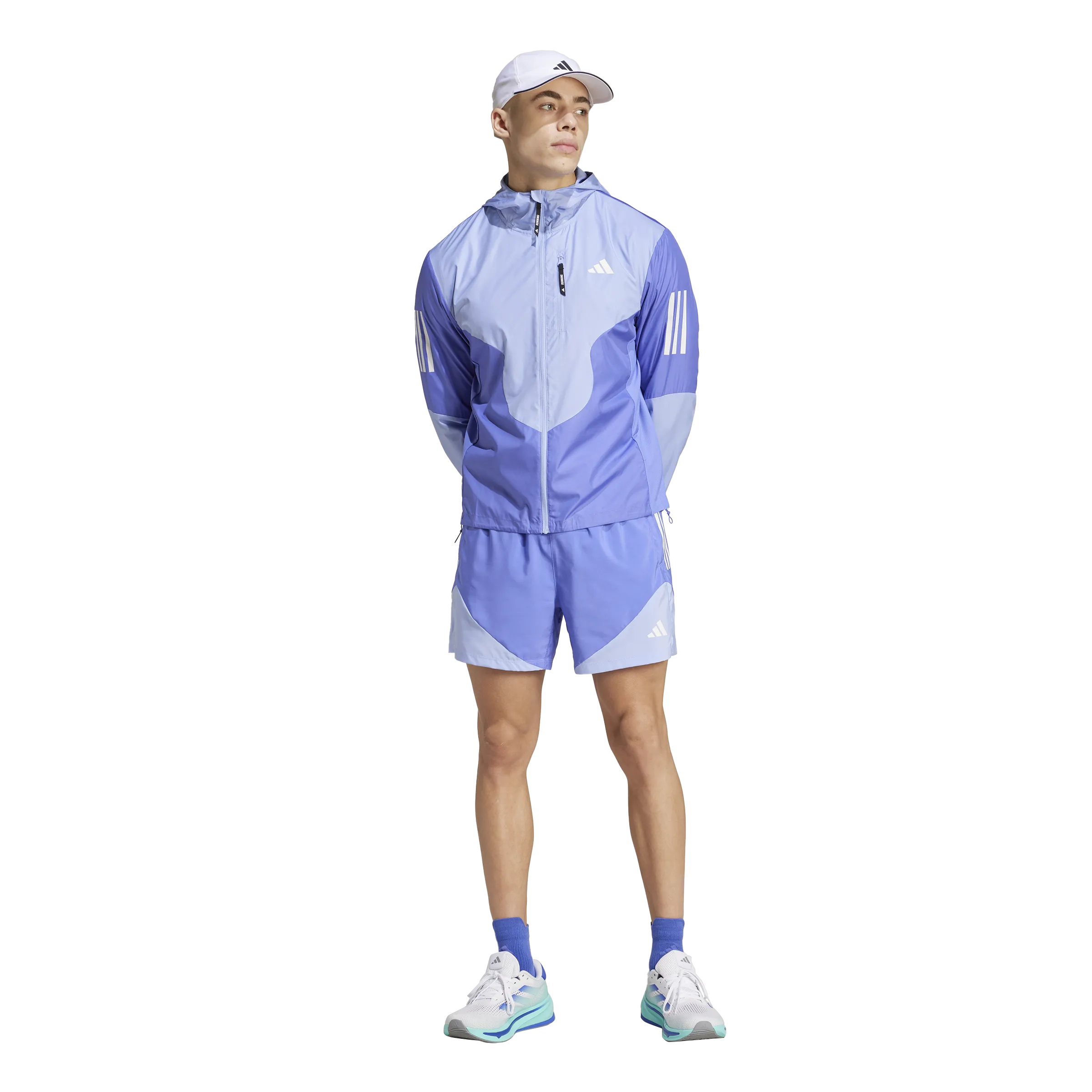 adidas Own The Run Colourblock Mens Shorts