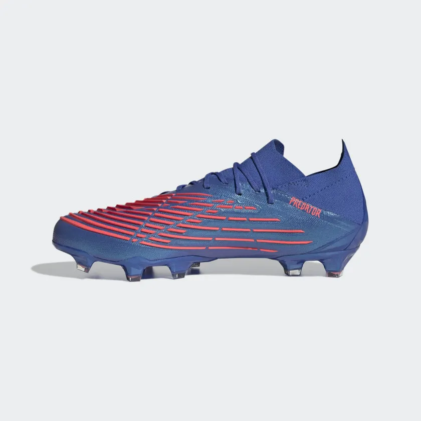 adidas Predator Edge 1 Low FG Firm Ground Football Boots Hi-Res Blue / Turbo / Hi-Res Blue