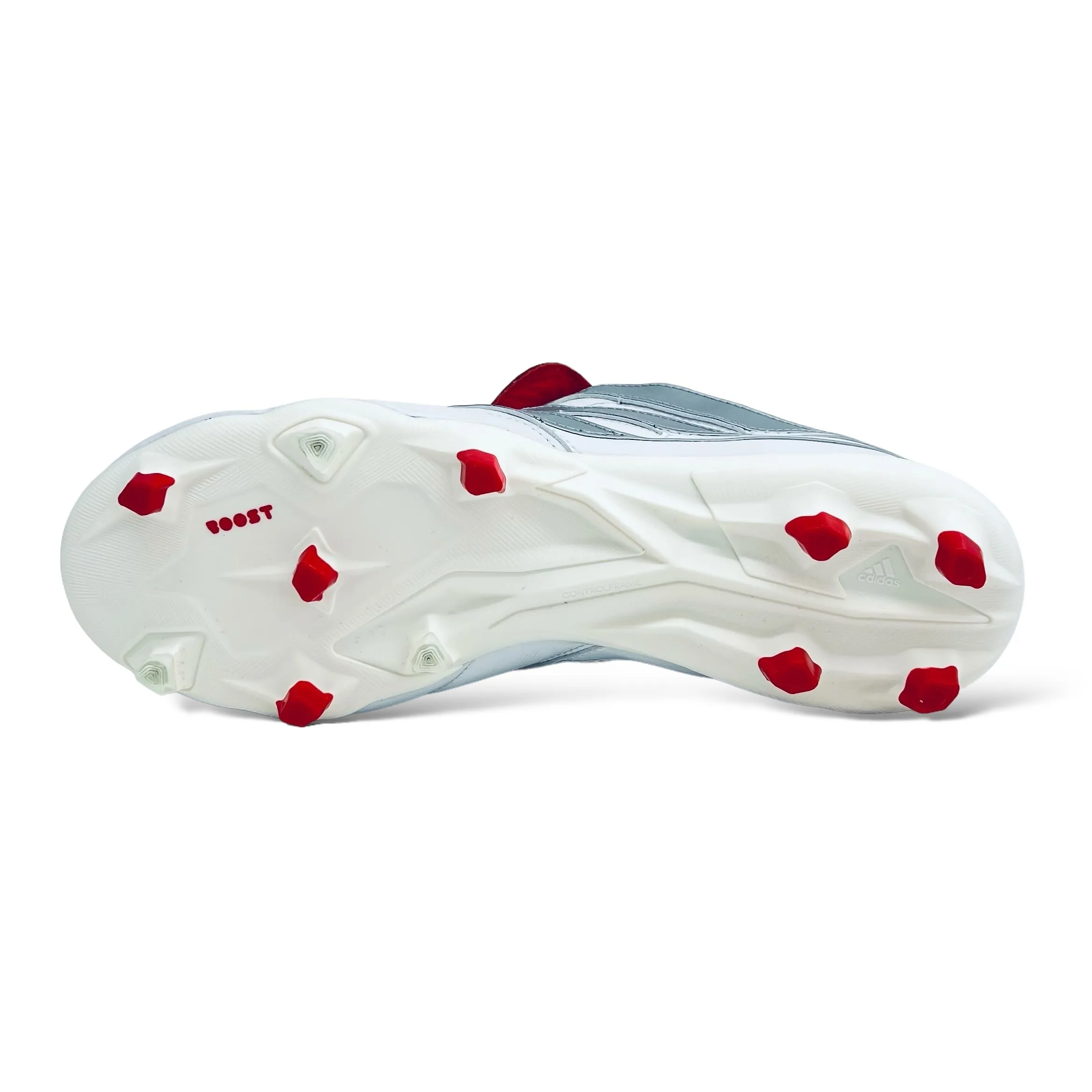 adidas Predator Precision FG - Limited edition- White/Silver/PredRed