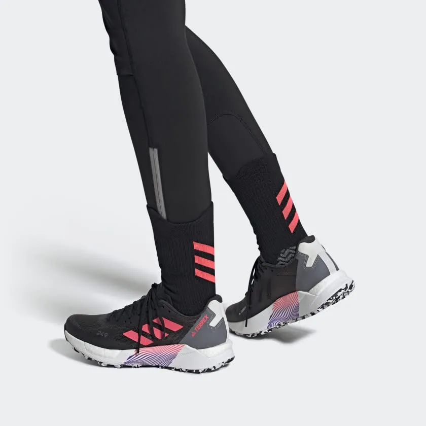 adidas Terrex Agravic Ultra Trail Running Shoes Women's, Black, Size 6