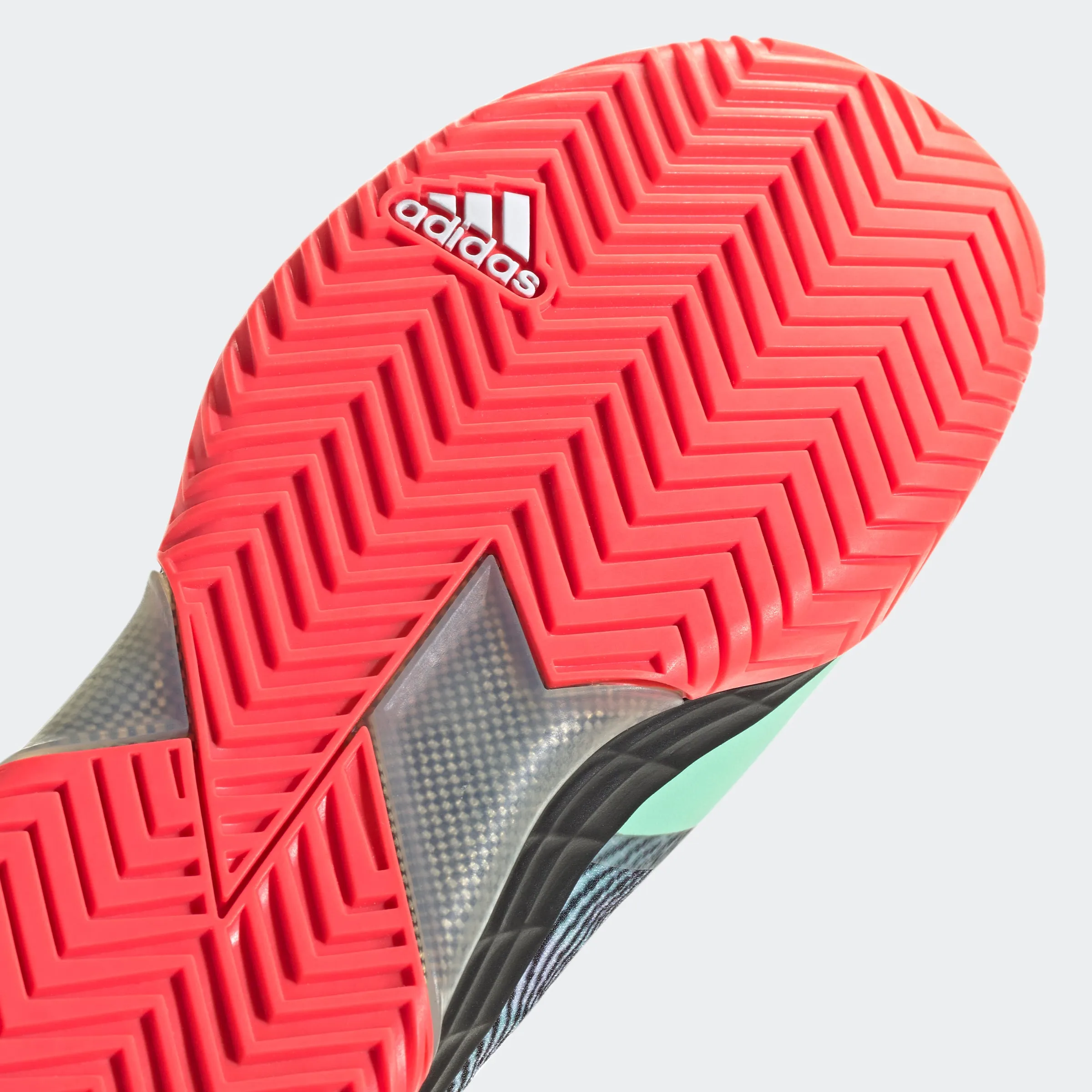 adidas Ubersonic 4 Tennis Shoes | White/Pulse Mint/Turbo | Men's