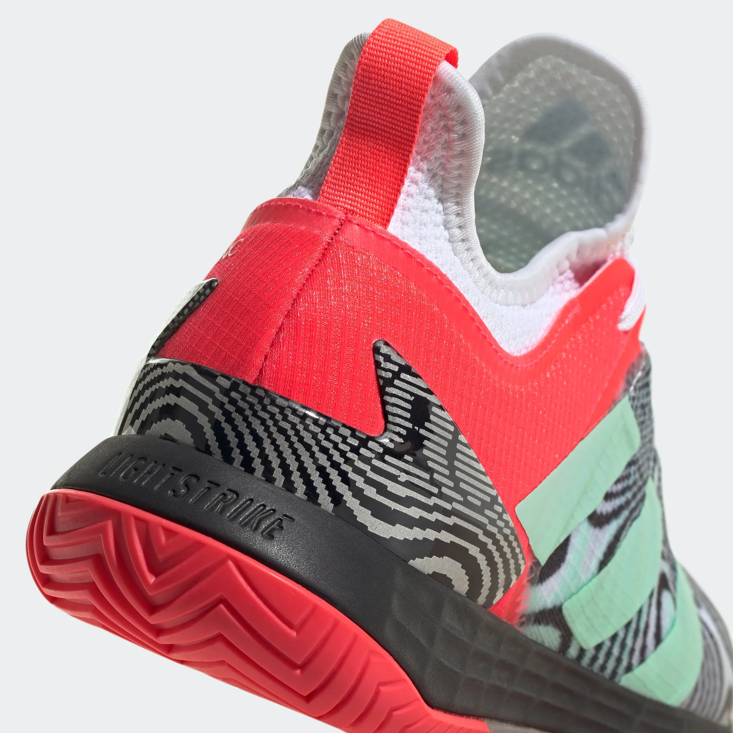 adidas Ubersonic 4 Tennis Shoes | White/Pulse Mint/Turbo | Men's