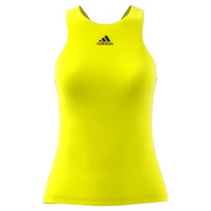 adidas Women's Y-Tank Top (Beam Yellow/Black)