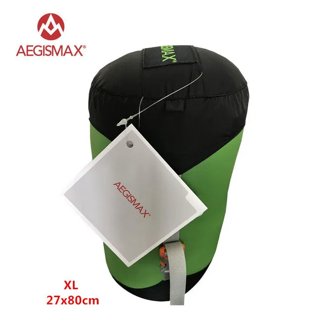 AEGISMAX Outdoor Sleeping Bag Pack Compression Stuff Sack High Quality Storage Carry Bag  Sleeping Bag Accessories