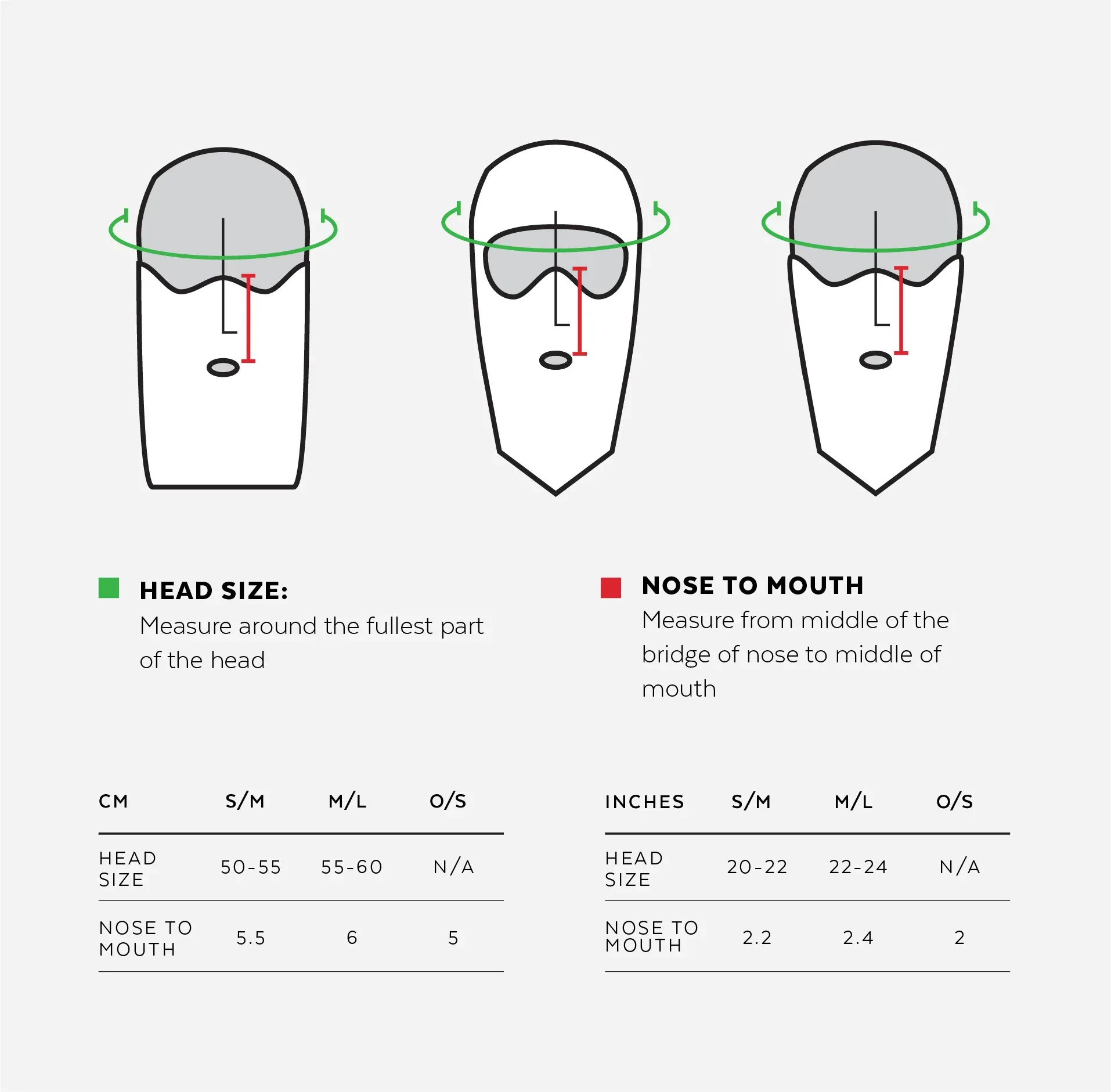 Airhole Airtube Ergo Waffle Fleece Facemask - Khaki