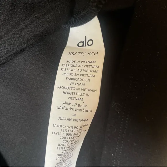 Alosoft Backspin Skirt Black Woman’s Size XS NWT