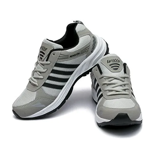 ASIAN Men's Wonder-13 Sports Running Shoes Grey