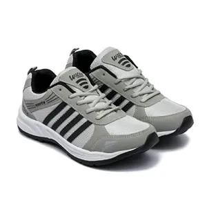 ASIAN Men's Wonder-13 Sports Running Shoes Grey