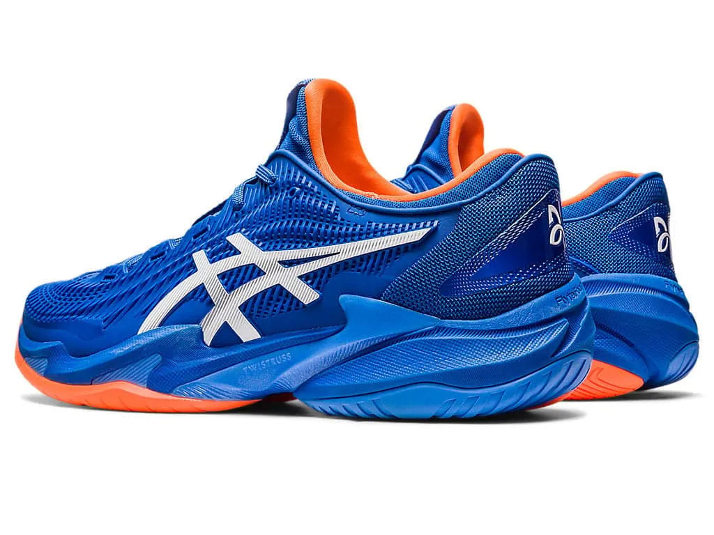 ASICS Court FF 3 Novak Mens Tennis Shoe (Tuna Blue/White)