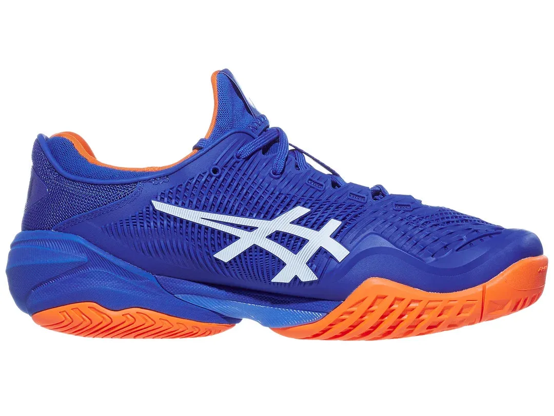 Asics Court FF 3 Novak Tuna Blue/White Men's Tennis Shoes - 2023 NEW ARRIVAL