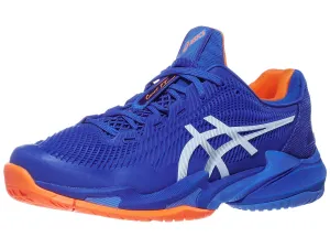 Asics Court FF 3 Novak Tuna Blue/White Men's Tennis Shoes - 2023 NEW ARRIVAL
