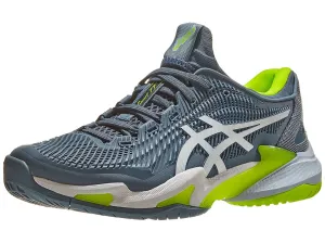 Asics Court FF 3 Steel Blue/White Men's Tennis Shoes - 2023 NEW ARRIVAL