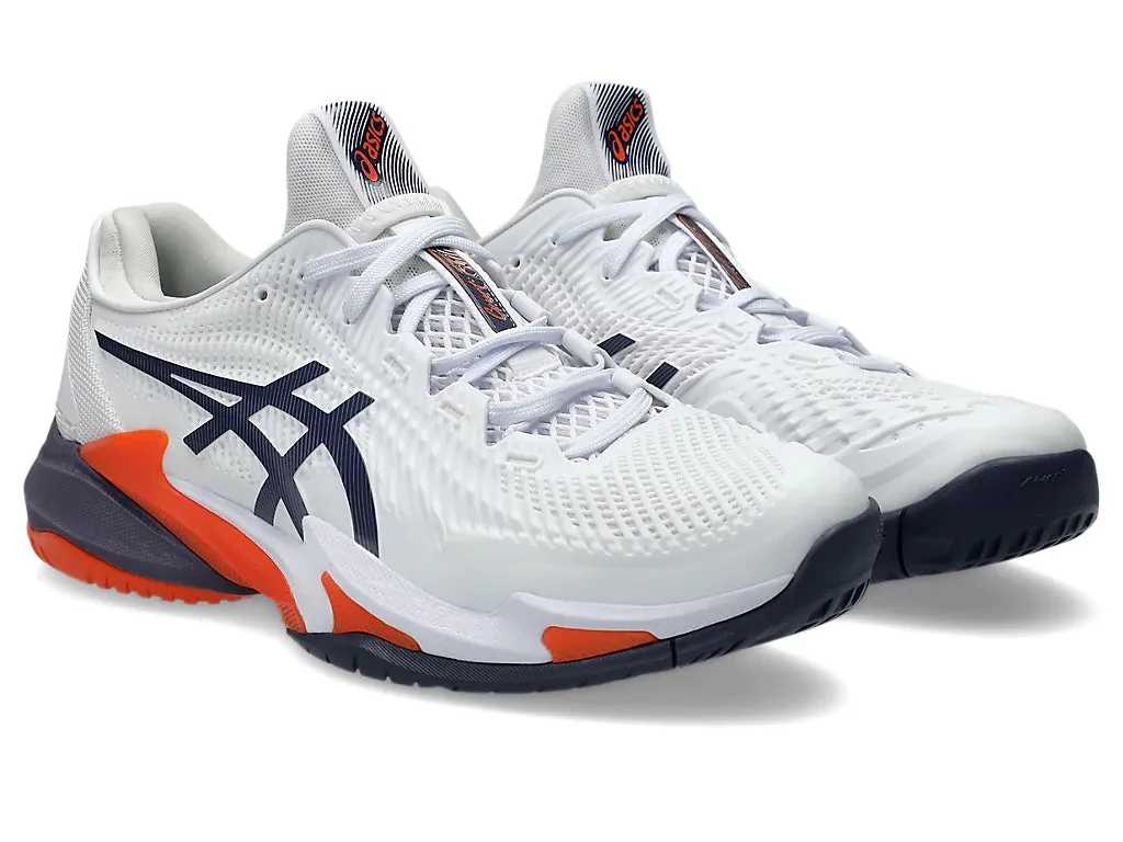 Asics Court FF 3 Tennis Shoe | White/Greyish Purple