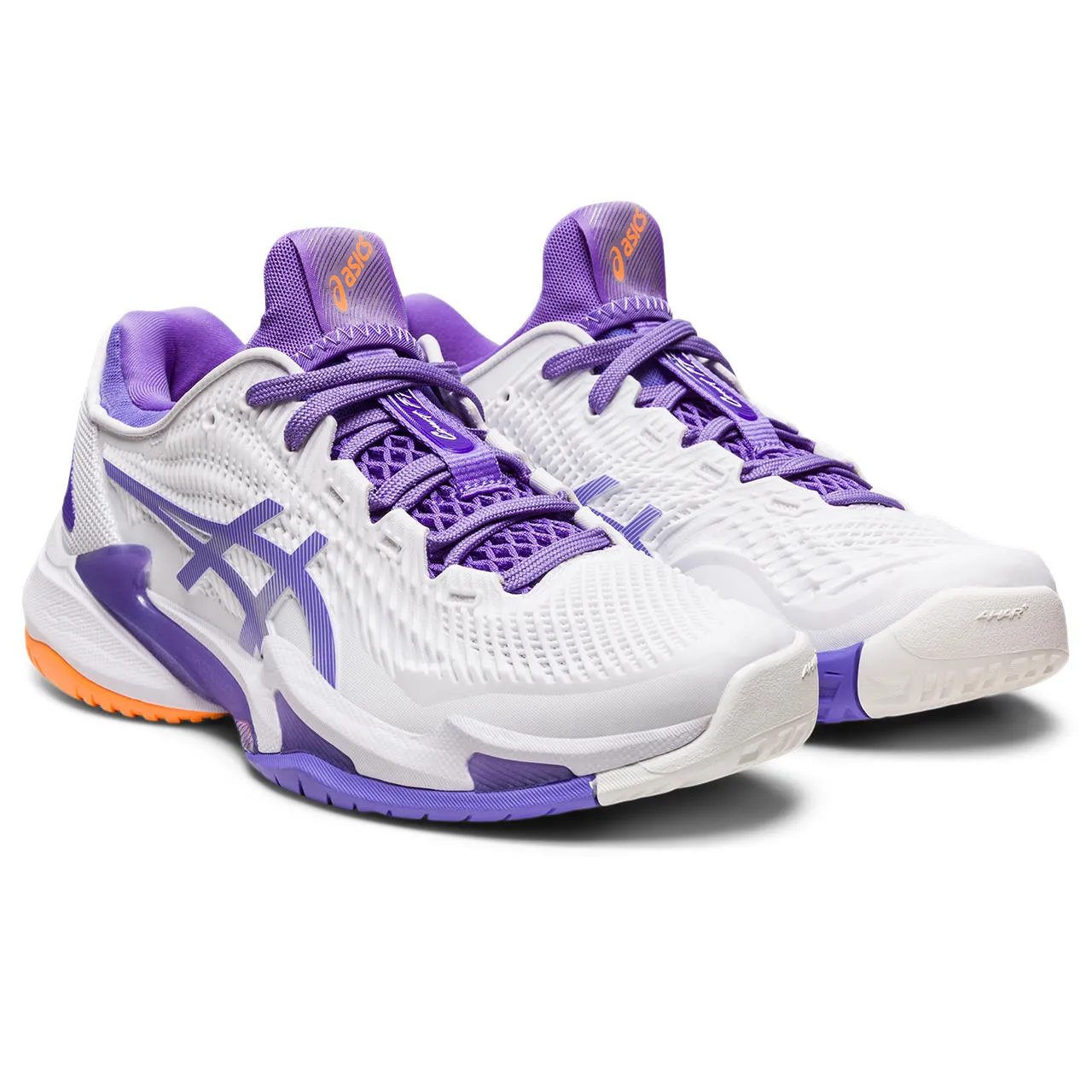 Asics Court FF 3 Women's Tennis Shoe (White/Purple)