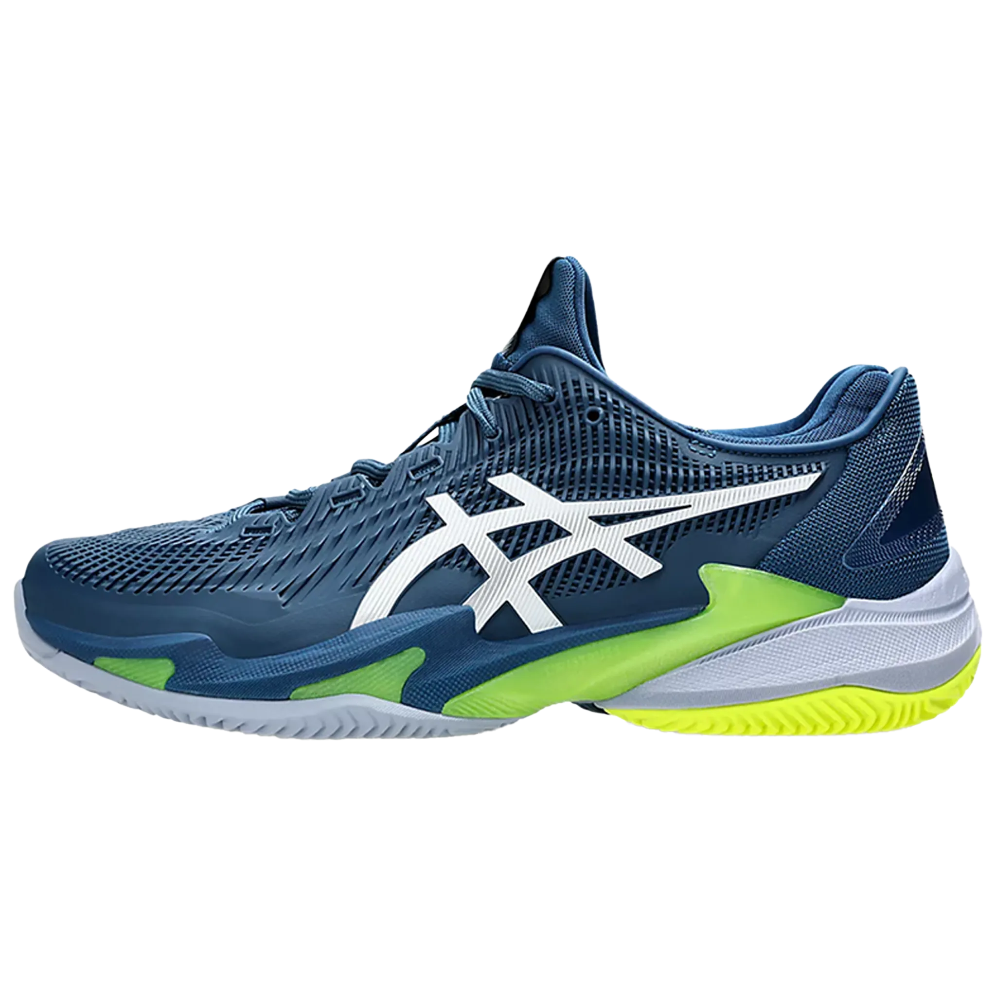ASICS Court FF3 CLAY (Men's) > MAKO BLUE/WHITE