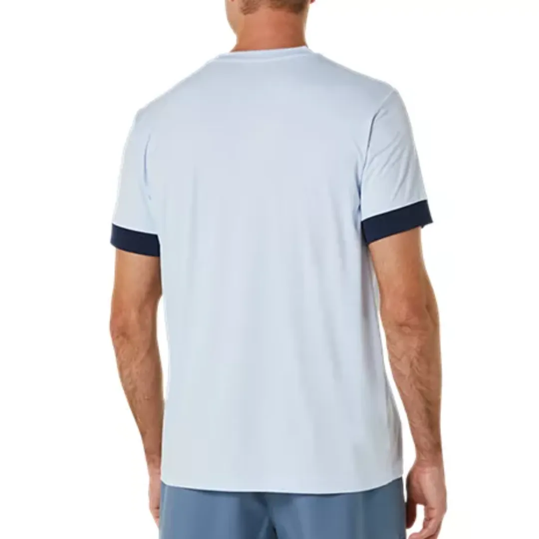 Asics Court Men Tennis T-Shirt - Soft Sky/Midnight