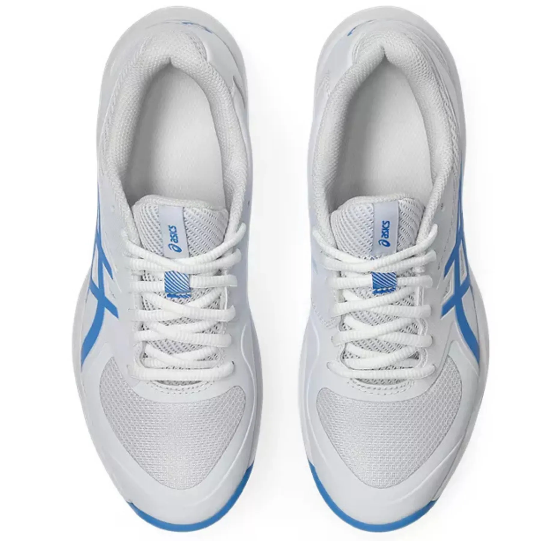 Asics Game FF Womens Tennis Shoes - White/Blue Coast