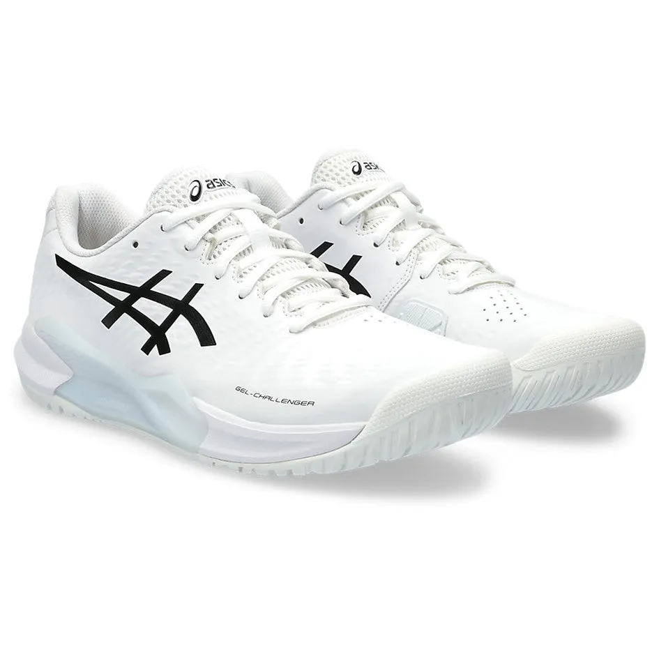 Asics Gel Challenger 14 White & Black Men's Tennis Shoes