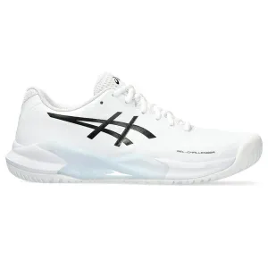 Asics Gel Challenger 14 White & Black Men's Tennis Shoes