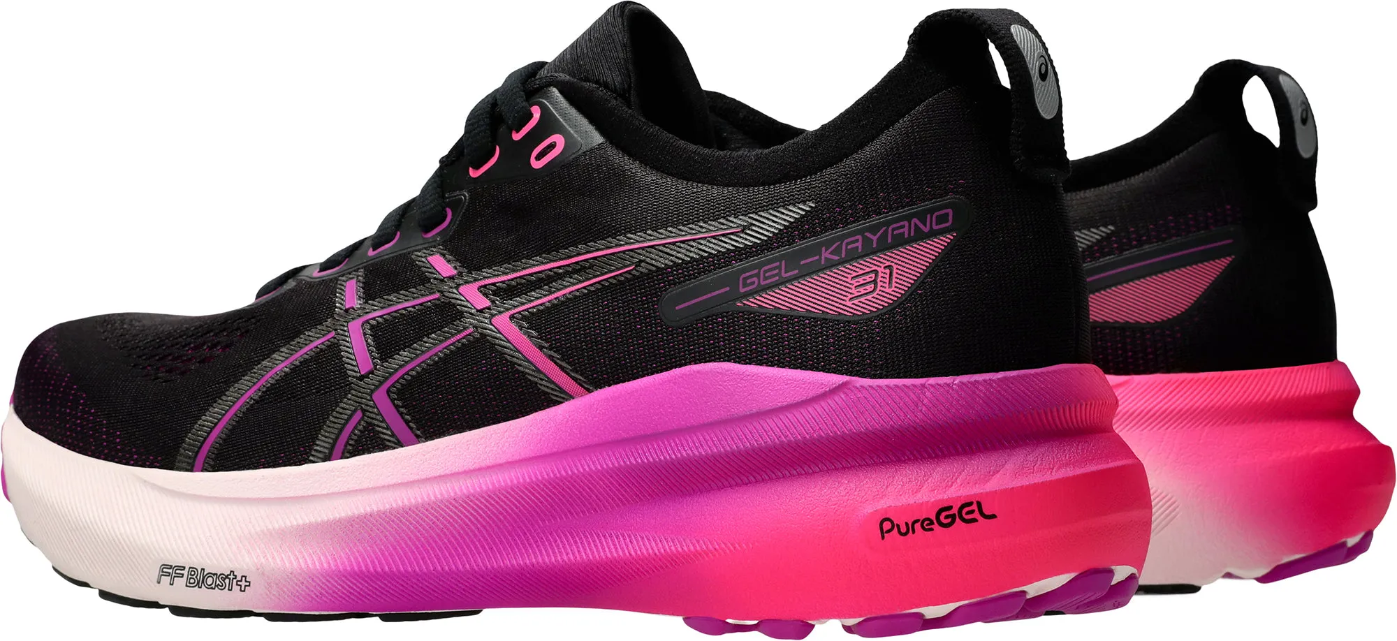 Asics Gel Kayano 31 Womens Running Shoes - Black