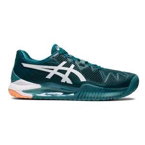 ASICS Gel Resolution 8 Clay (Men's) > Velvet Pine/White