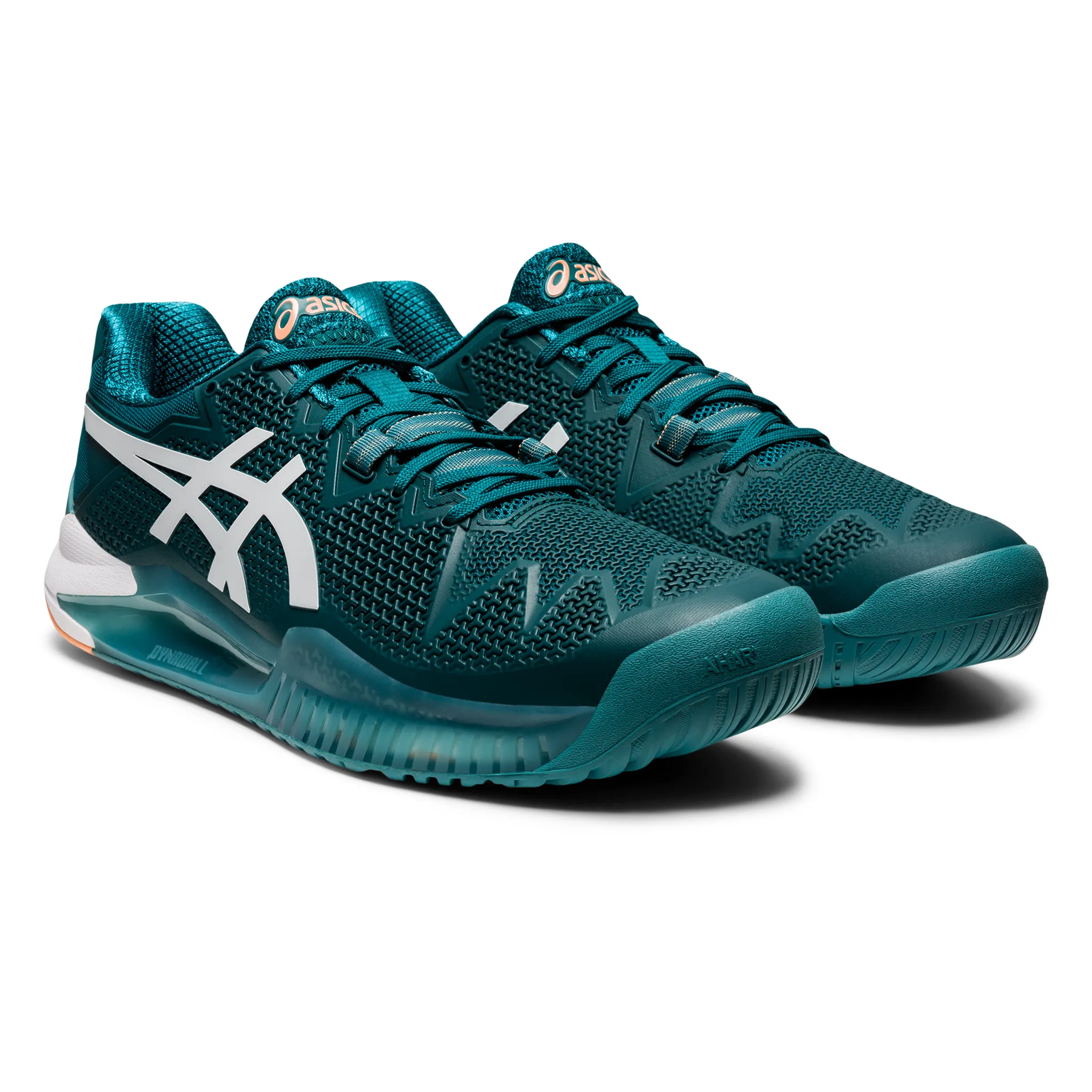 ASICS Gel Resolution 8 Clay (Men's) > Velvet Pine/White