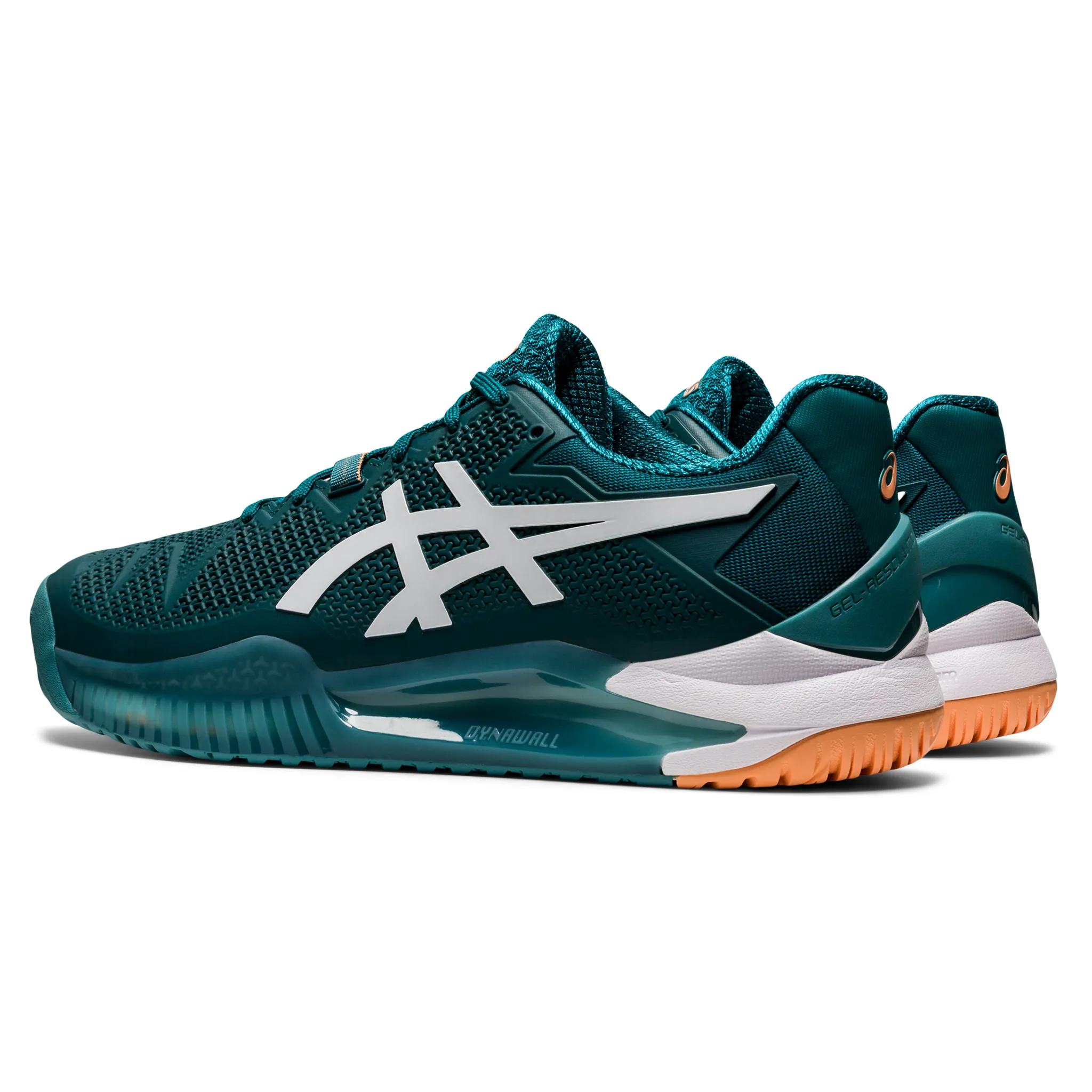 ASICS Gel Resolution 8 Clay (Men's) > Velvet Pine/White