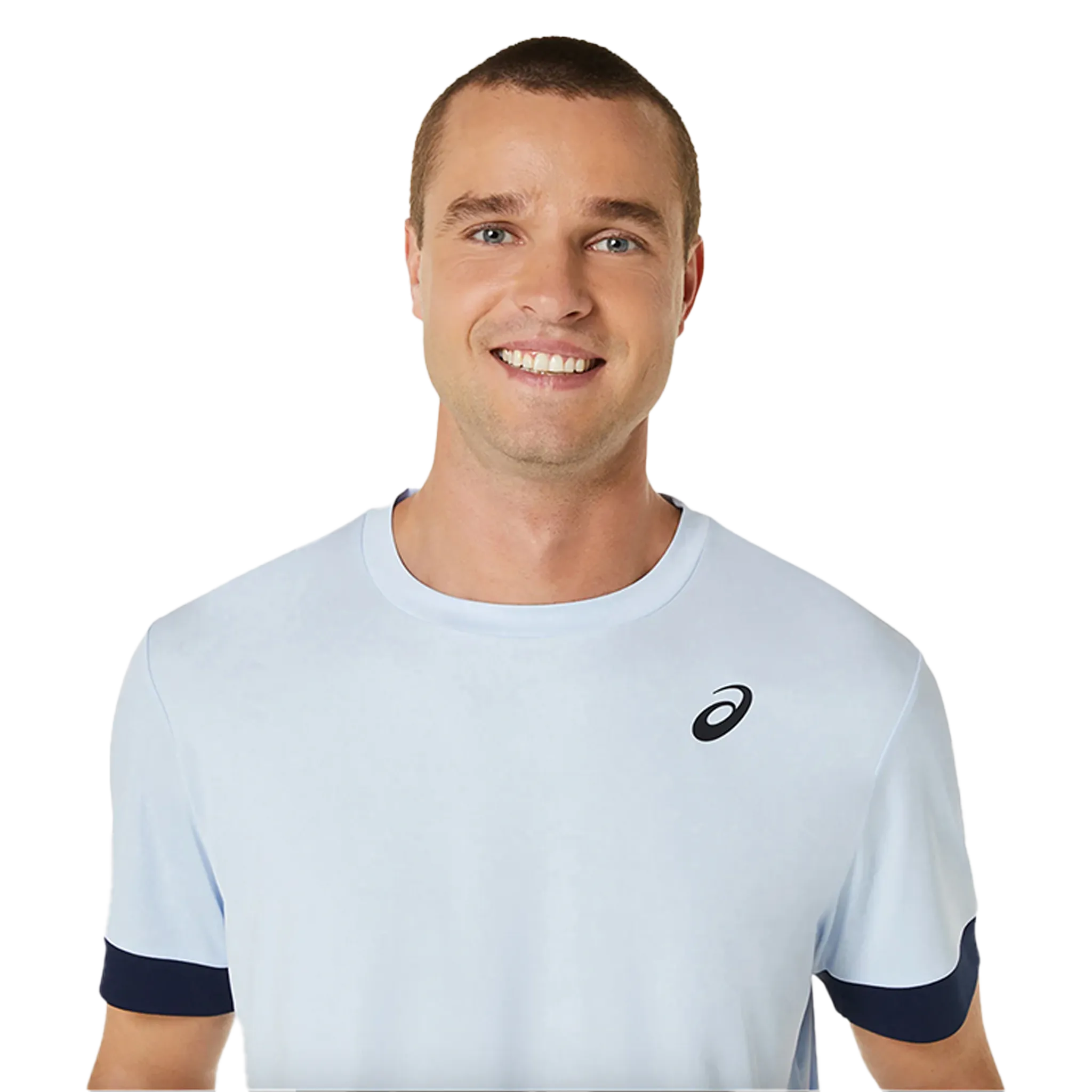 Asics Men's Graphic T-Shirt Soft Sky