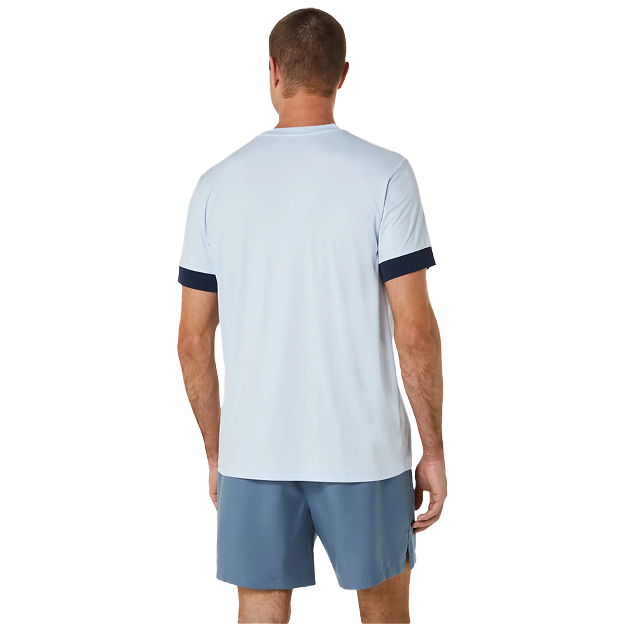 Asics Men's Graphic T-Shirt Soft Sky